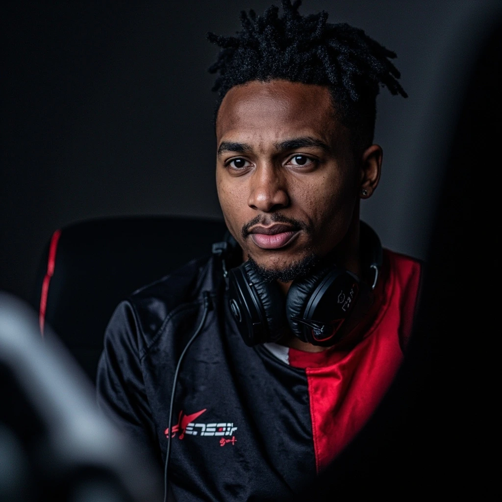 Portrait of co-founder Marcus 'Vex' Holliday